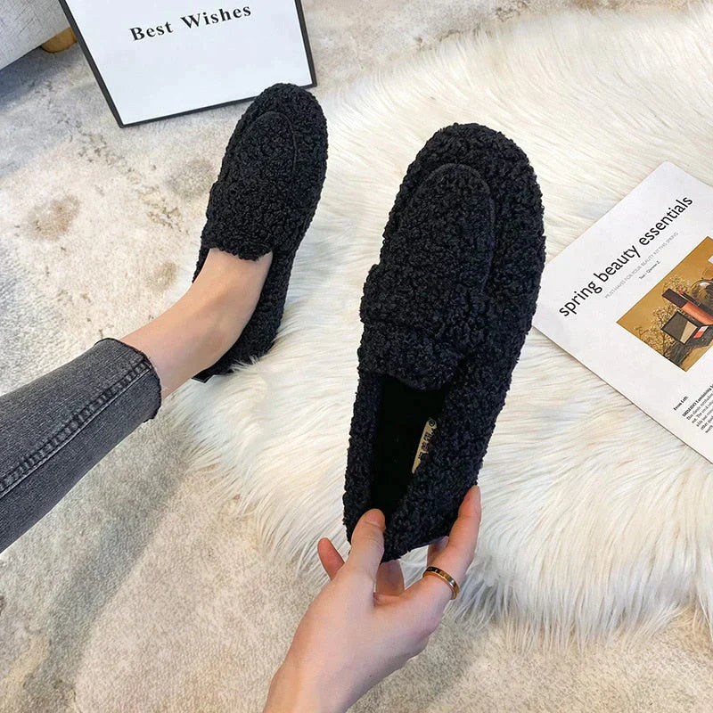 Comfy - Wool Fleece Loafers